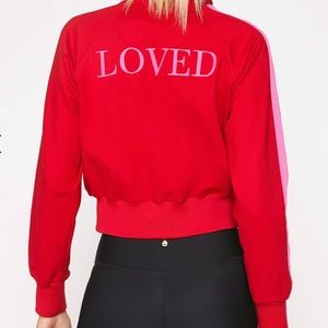 Loved Zip Up Classic Track Jacket